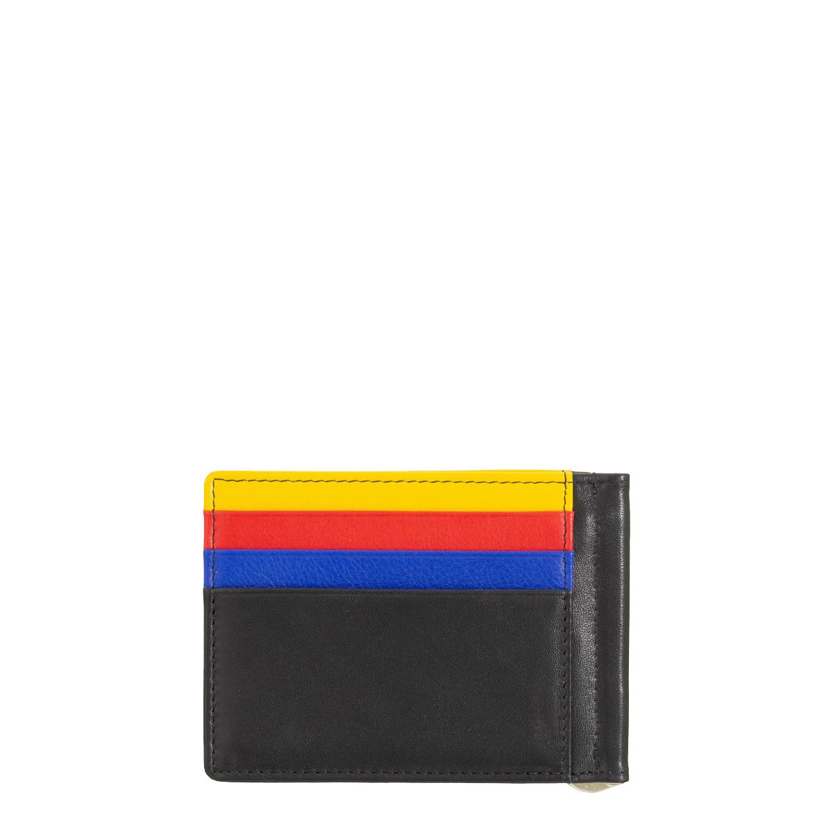 Portafoglio Colorful Antigua Nero -2