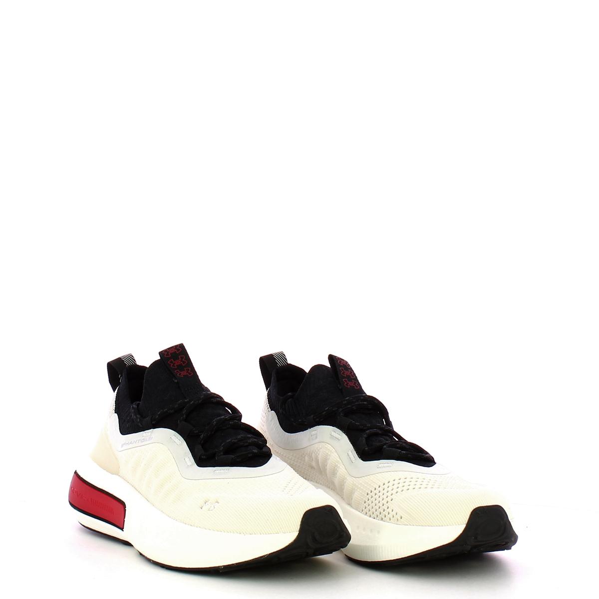 UA Phantom 4 White Clay Sneakers