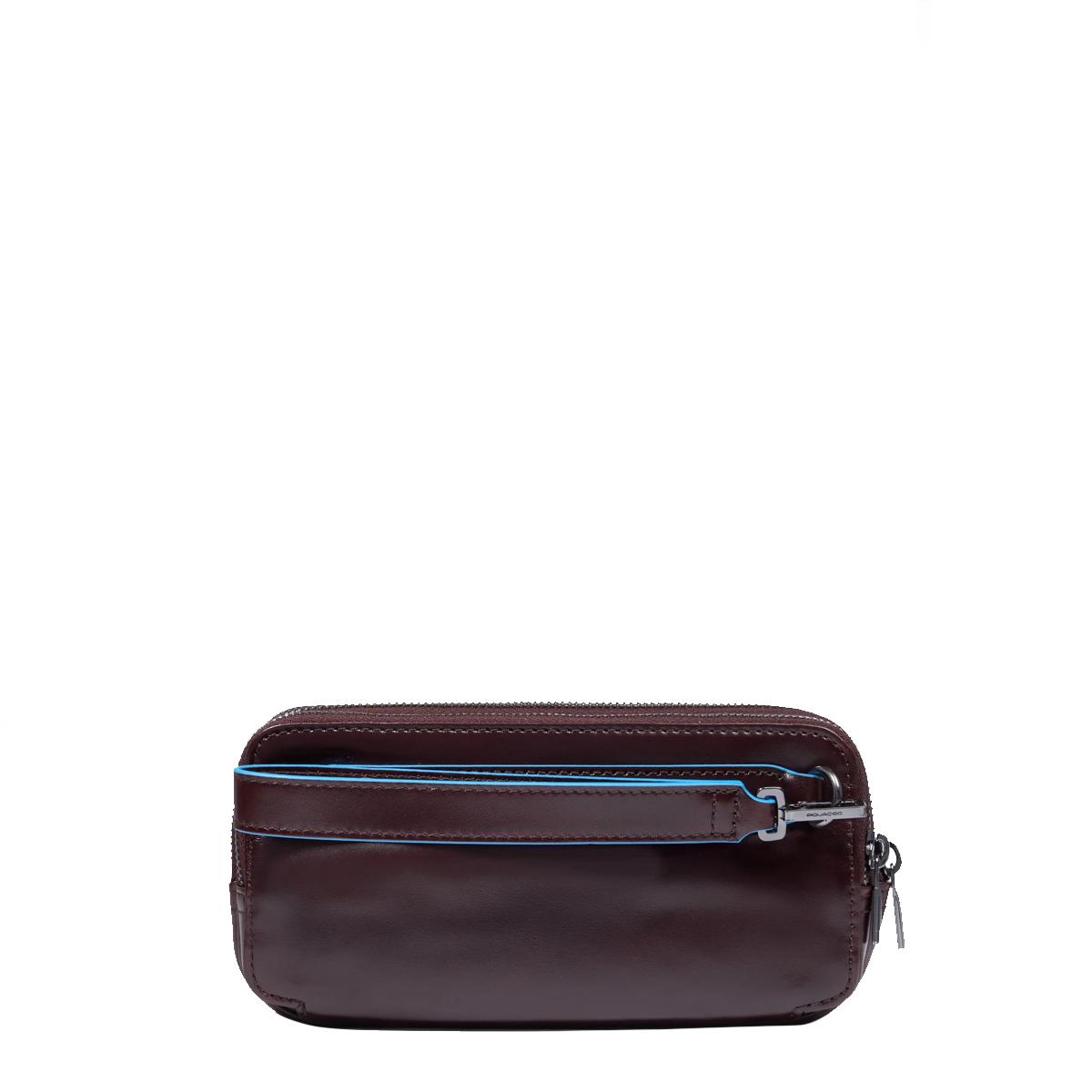 Astuccio 3 Cerniere Blue Square Mogano