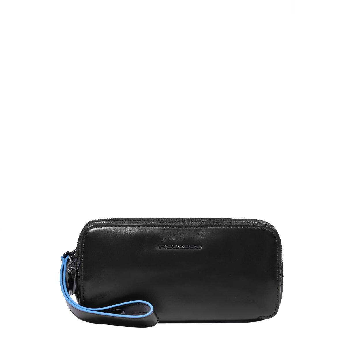 Astuccio 3 Cerniere Blue Square Nero