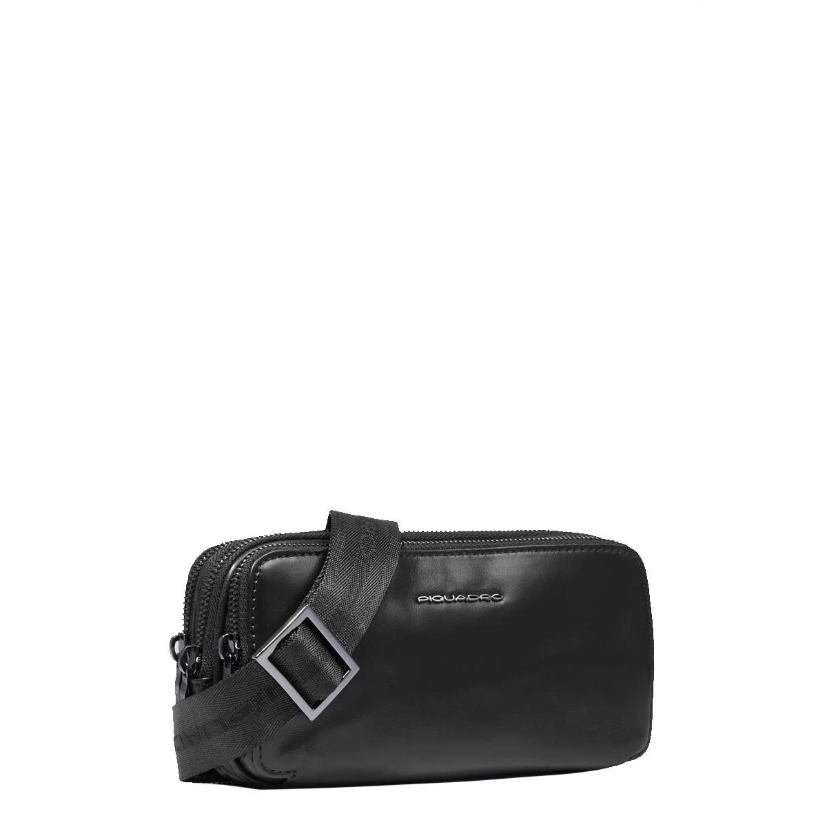 Astuccio 3 Cerniere Blue Square Nero