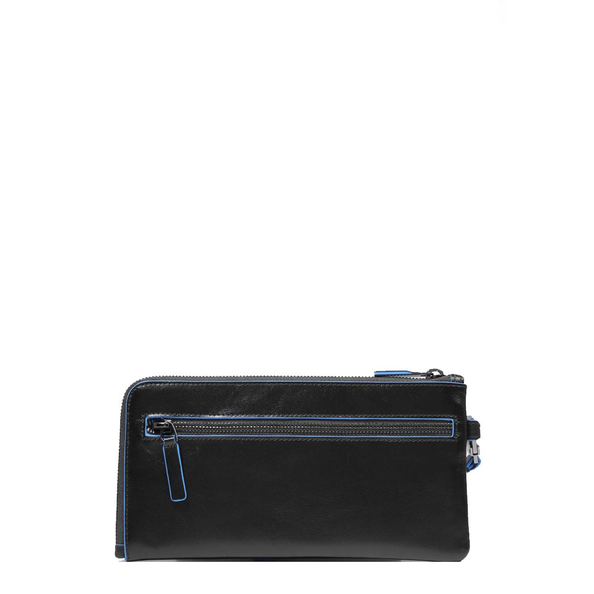 Piquadro Pochette da polso Blue Square Nero 