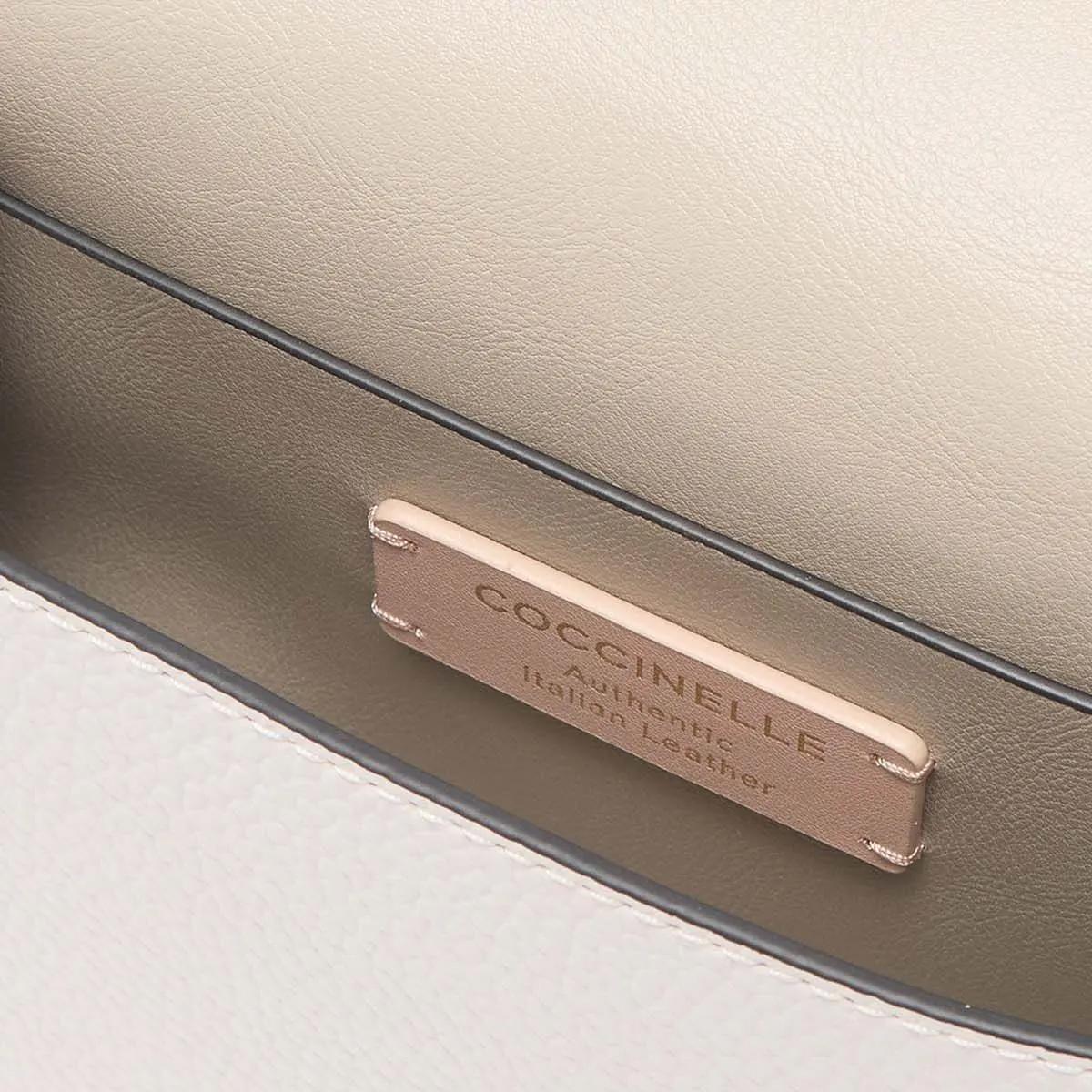 Coccinelle Pochette Arlettis Mignon Blanco - 4