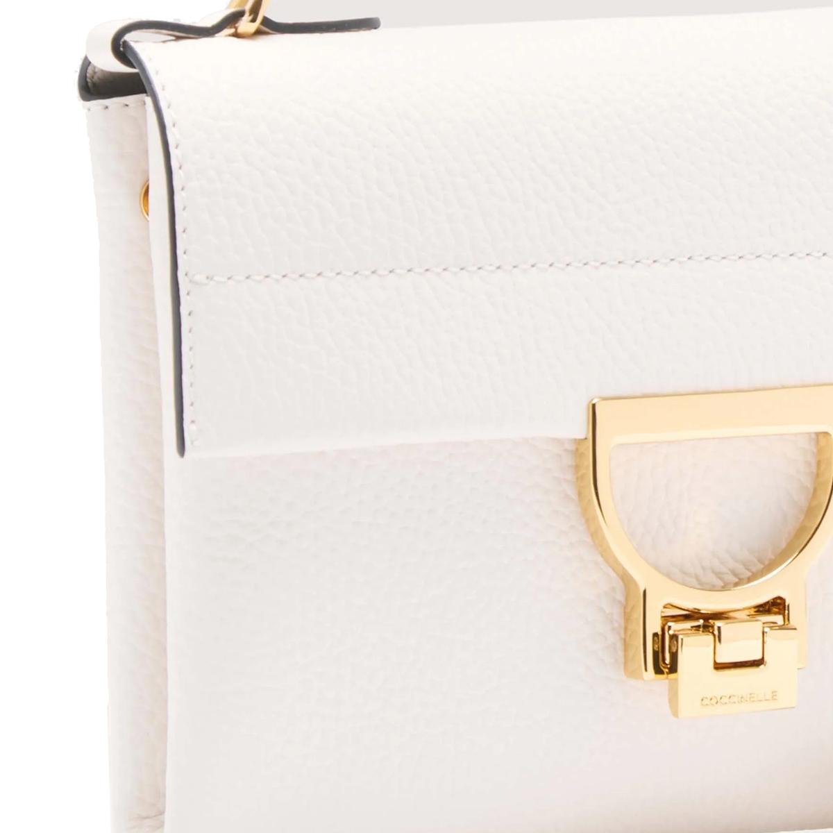 Coccinelle Pochette Arlettis Mignon Blanco - 3