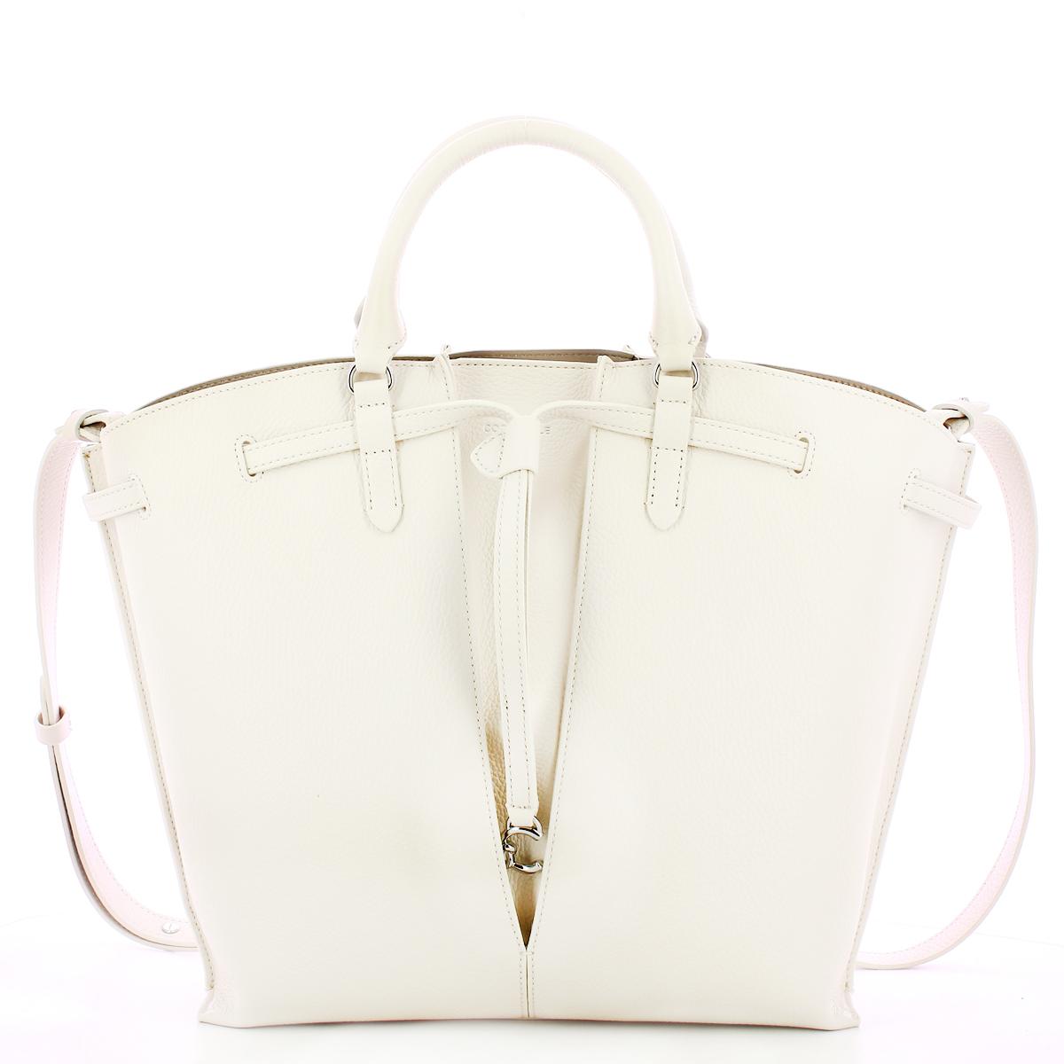 Coccinelle Borsa a mano Flores Large Blanco - 1