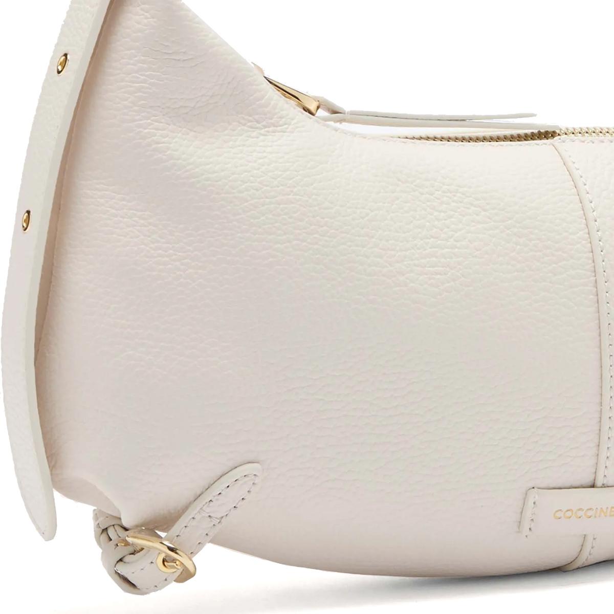 Coccinelle Borsa a spalla Abigail Small Blanco - 3