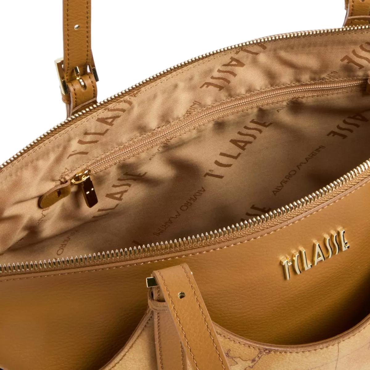 Alviero Martini 1a Classe Shopping Ritual Bag Geo Classic Naturale - 4