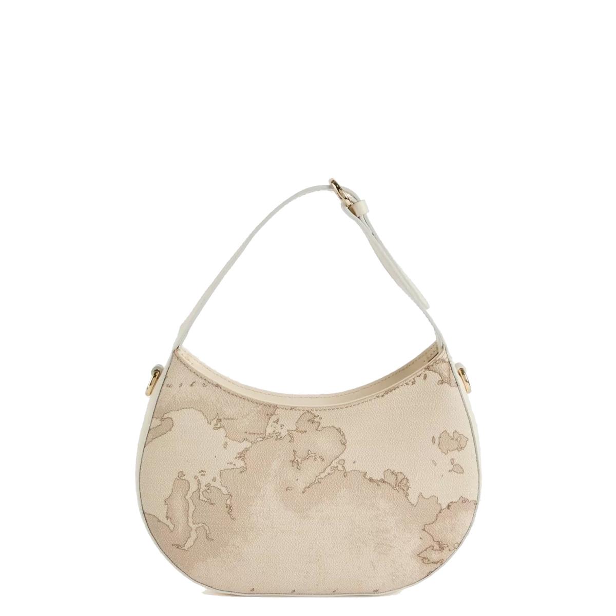 Alviero Martini 1a Classe Mezzaluna Mini Sand Safari Geo Rafia - 2