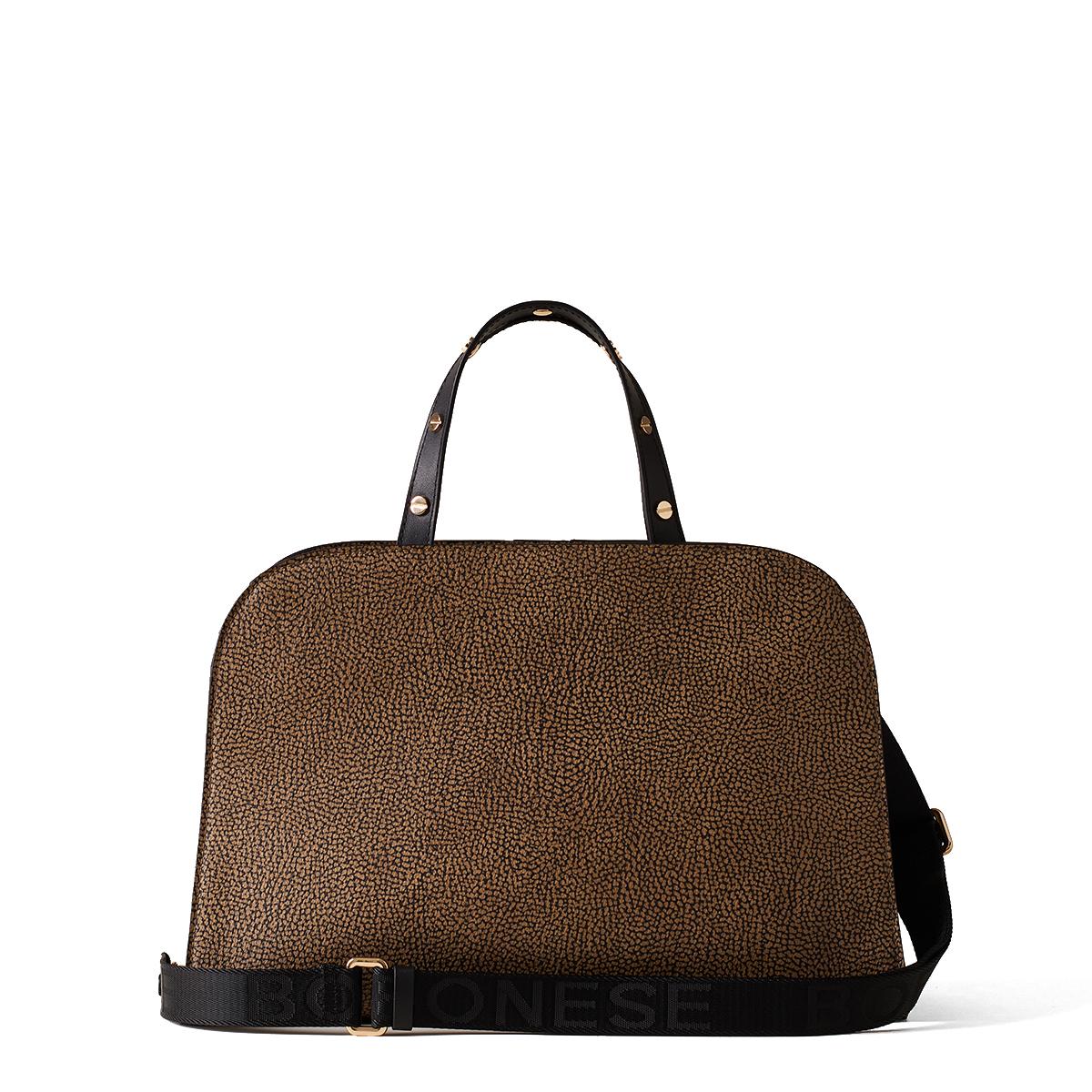 Bauletto Medium OP Naturale Nero-4