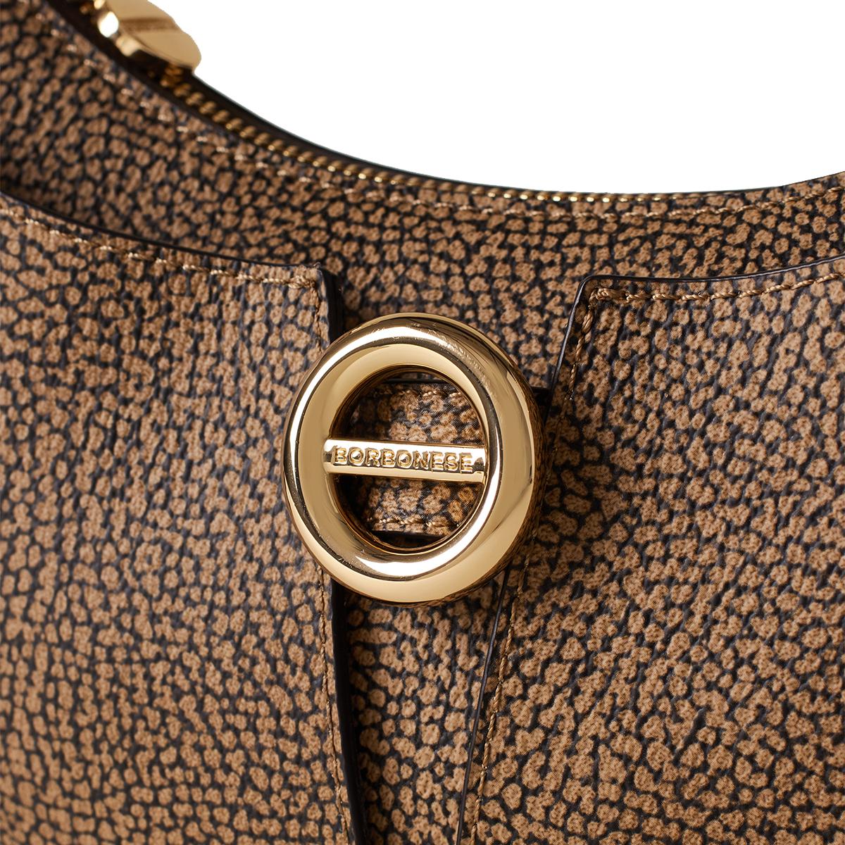 Borsa a mano Small OP Naturale Nero