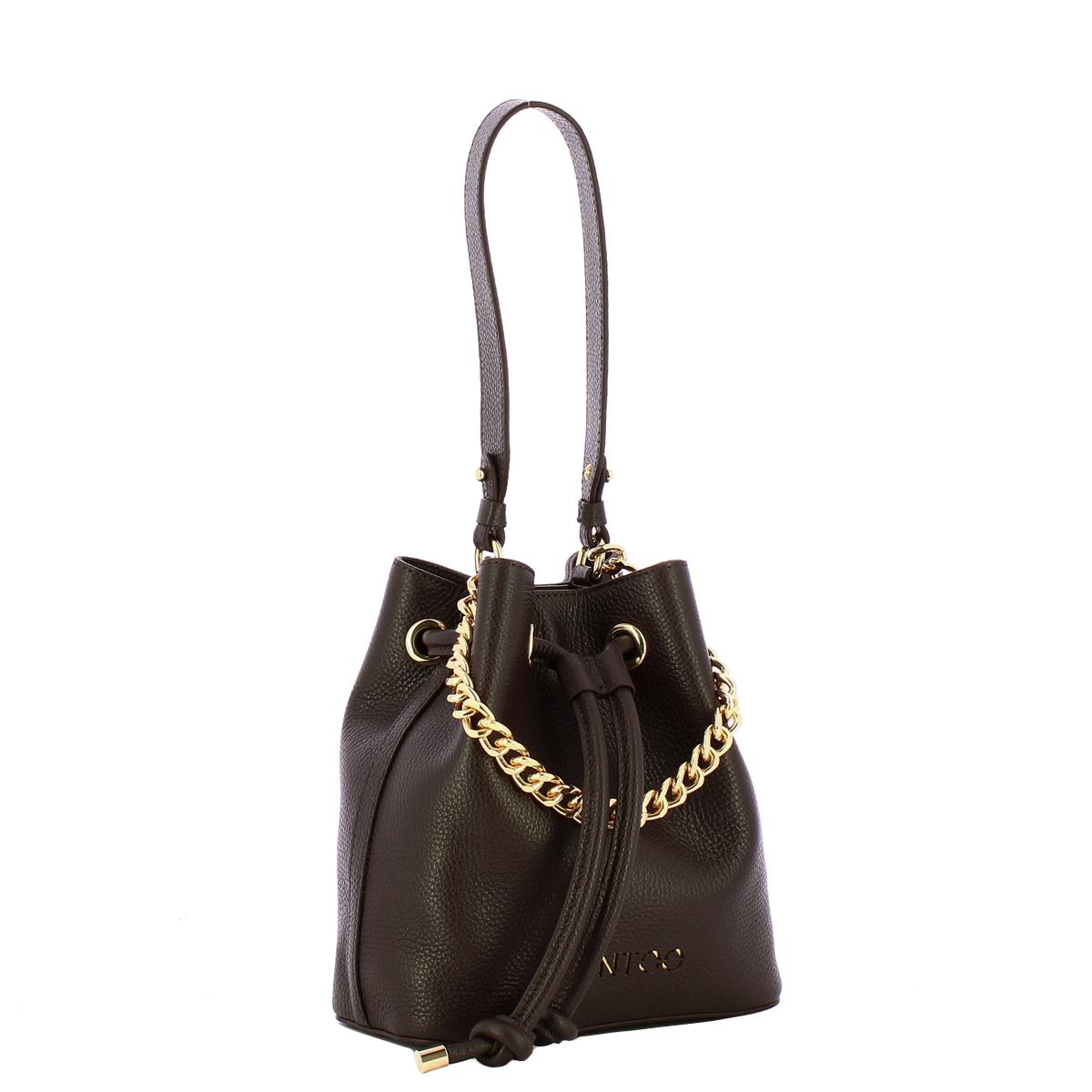 Nodo Armonia Cioccolato Bucket Bag-2