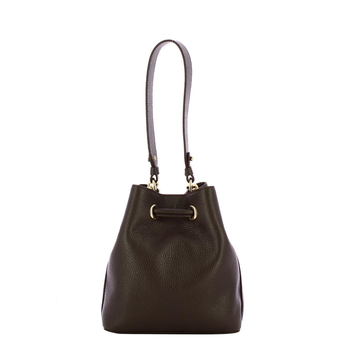 Nodo Armonia Cioccolato Bucket Bag-3