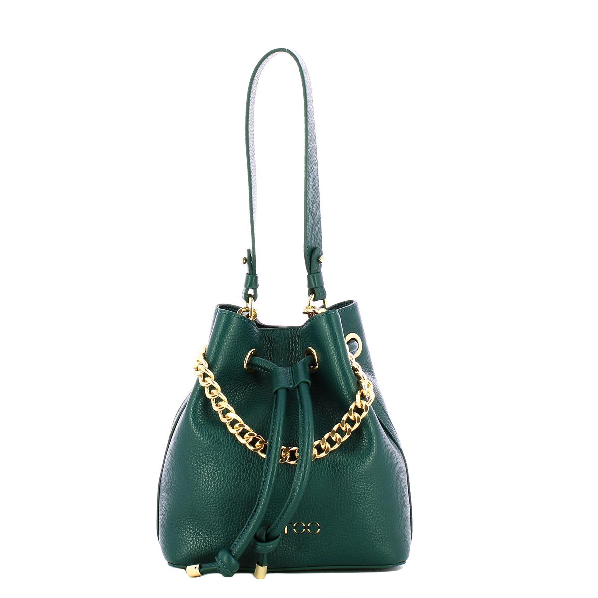 Nodo Armonia Petrolio Bucket Bag-1