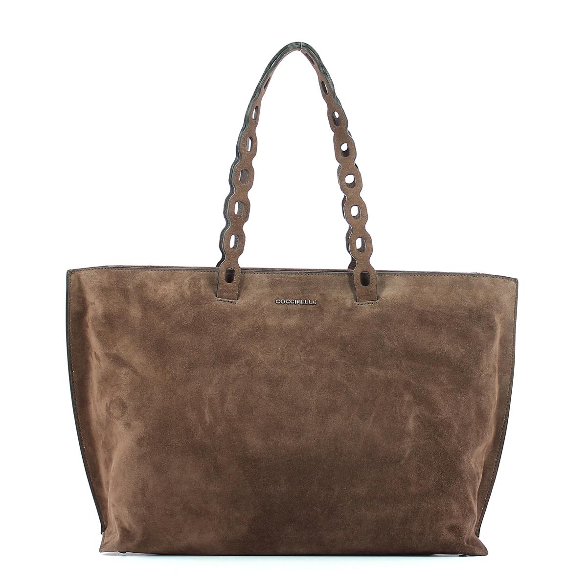 Maxi Shopper Naive in Suede - 1