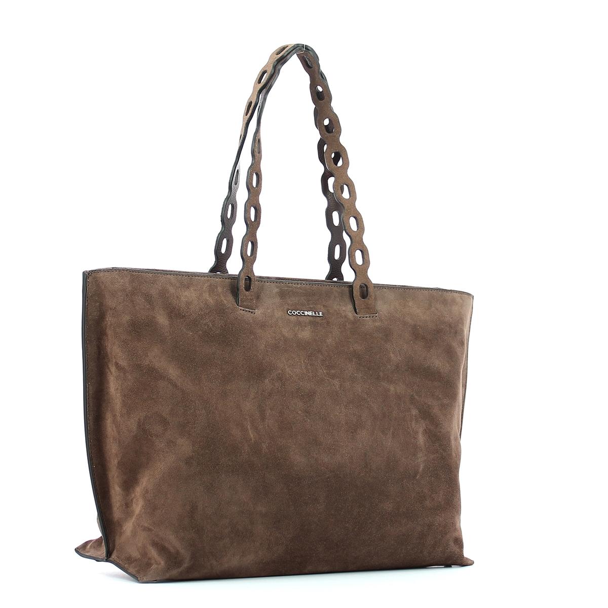 Maxi Shopper Naive in Suede - 2