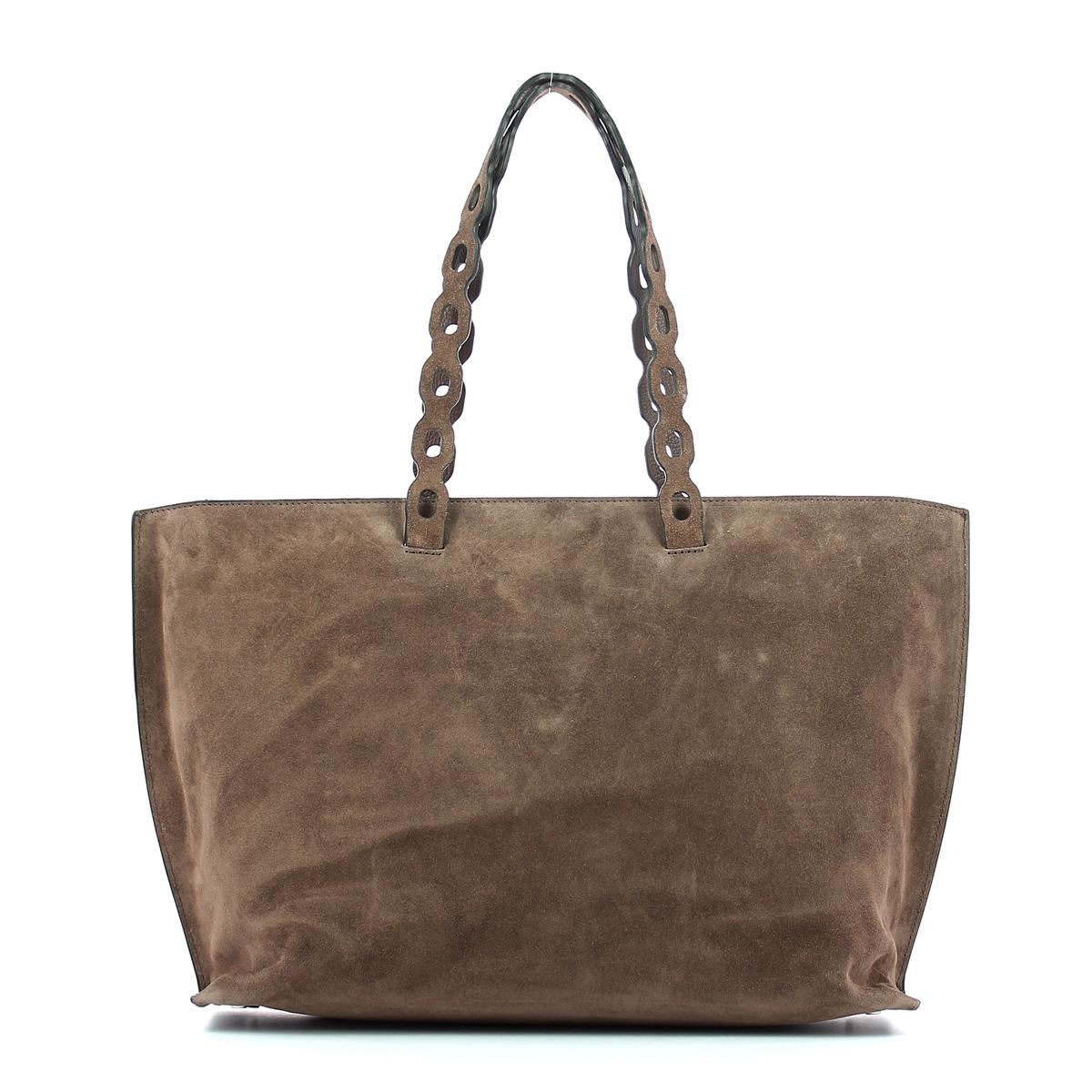 Maxi Shopper Naive in Suede - 3