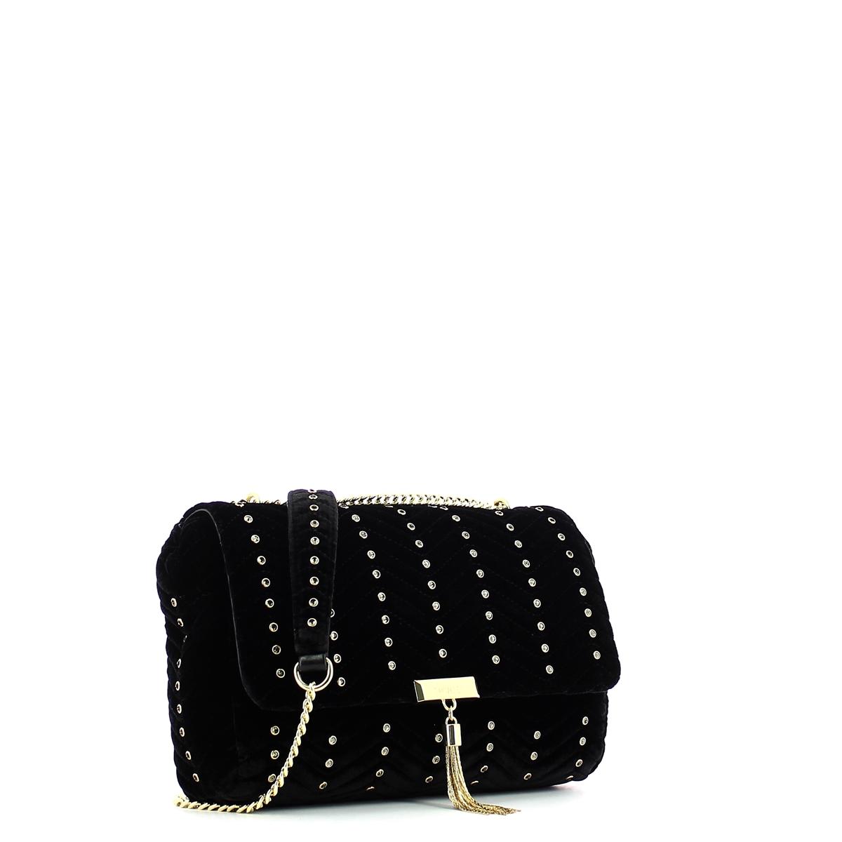 Velvet crossbody with rhinestones - 2