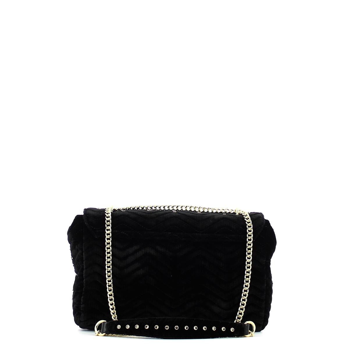 Velvet crossbody with rhinestones - 3