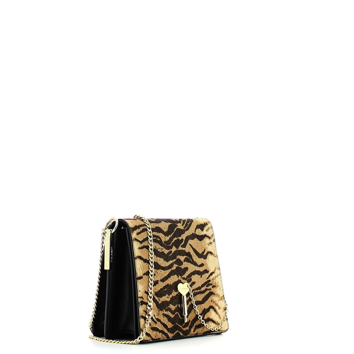 Crossbody bag leather and cavallino - 2