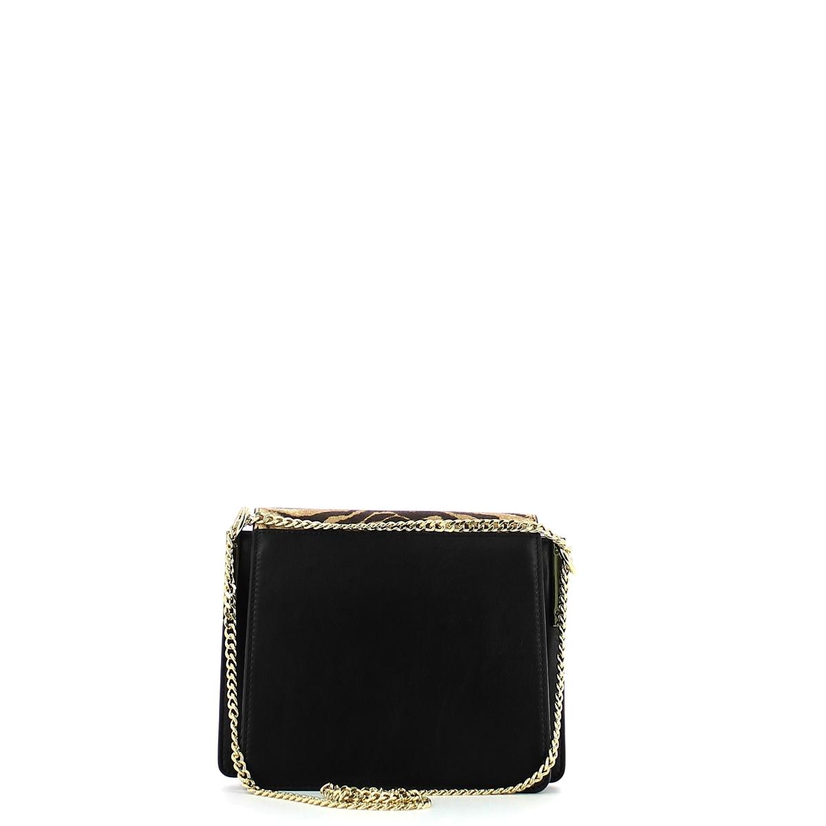 Crossbody bag leather and cavallino - 3