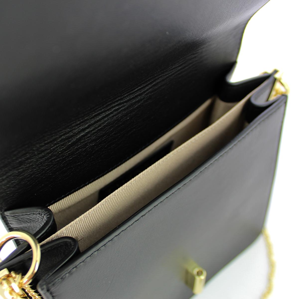 Crossbody bag leather and cavallino - 6