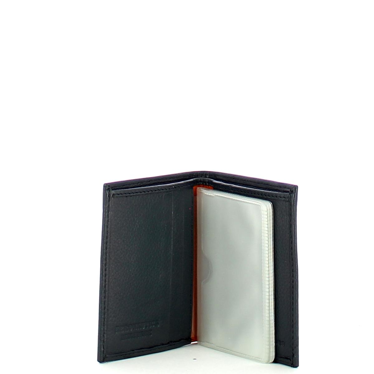 Aeronautica Militare Porta carte di credito Fighter in pelle - 3