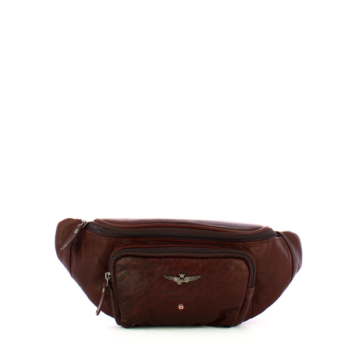 Aeronautica Militare Marsupio vintage in pelle - 1