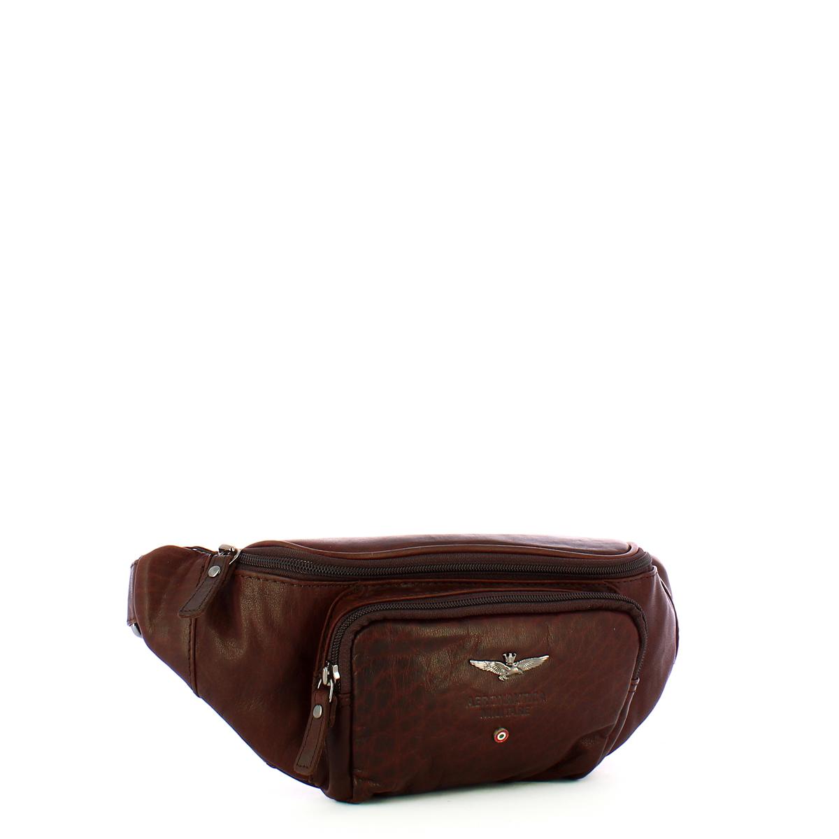 Aeronautica Militare Marsupio vintage in pelle - 2