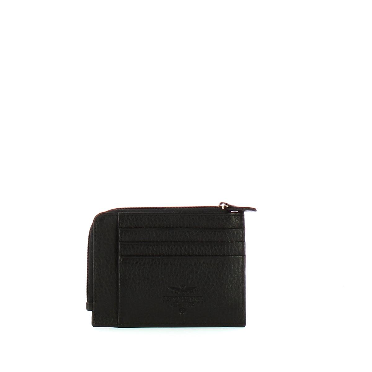 Aeronautica Militare Porta carte di credito in pelle - 2
