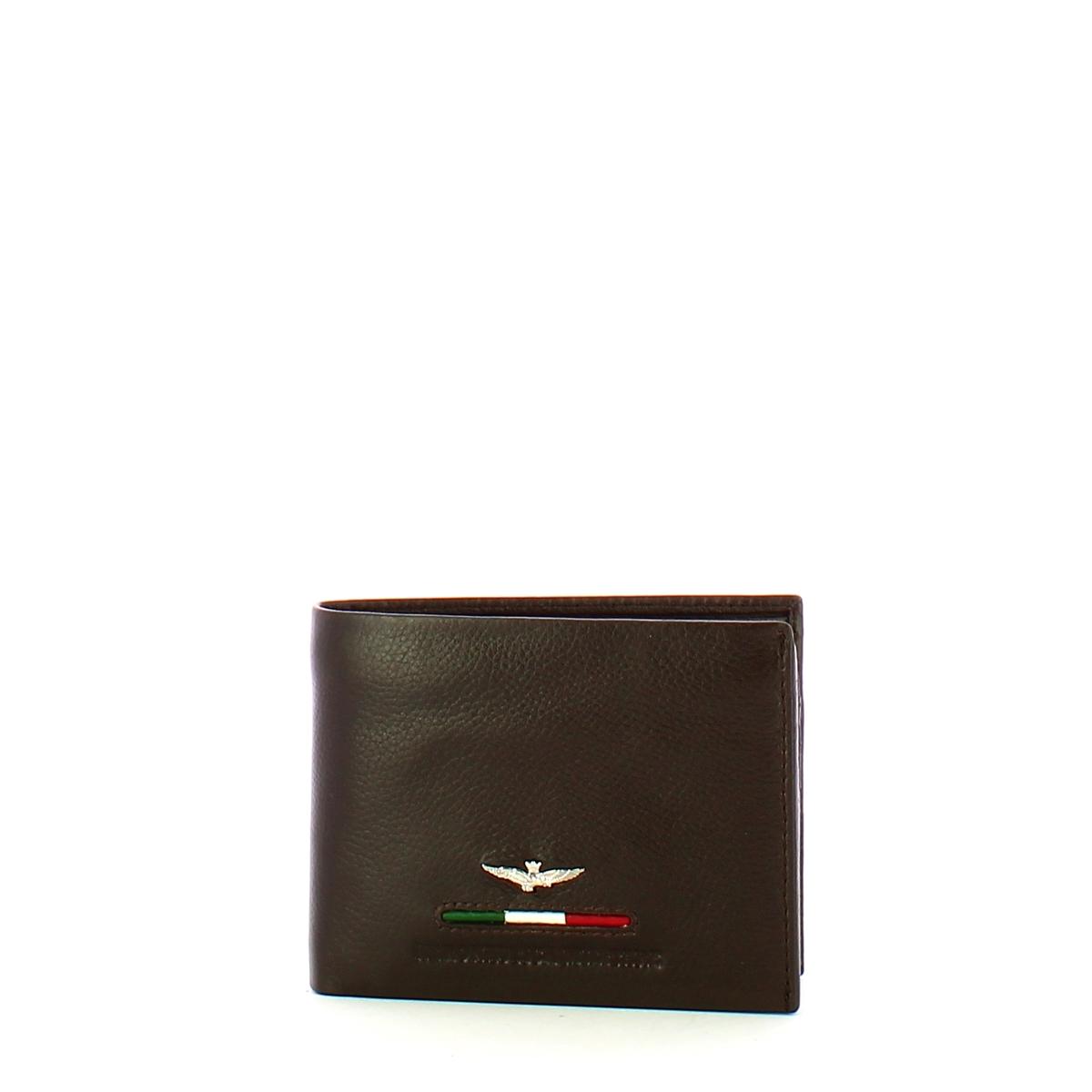 Aeronautica Militare Portafoglio Fighter con portadocumenti in pelle - 1