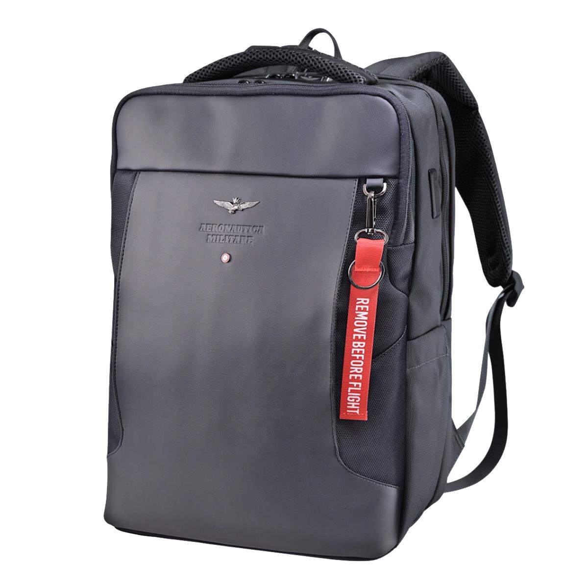 Aeronautica Militare Zaino Porta PC Bolt Nero - 1