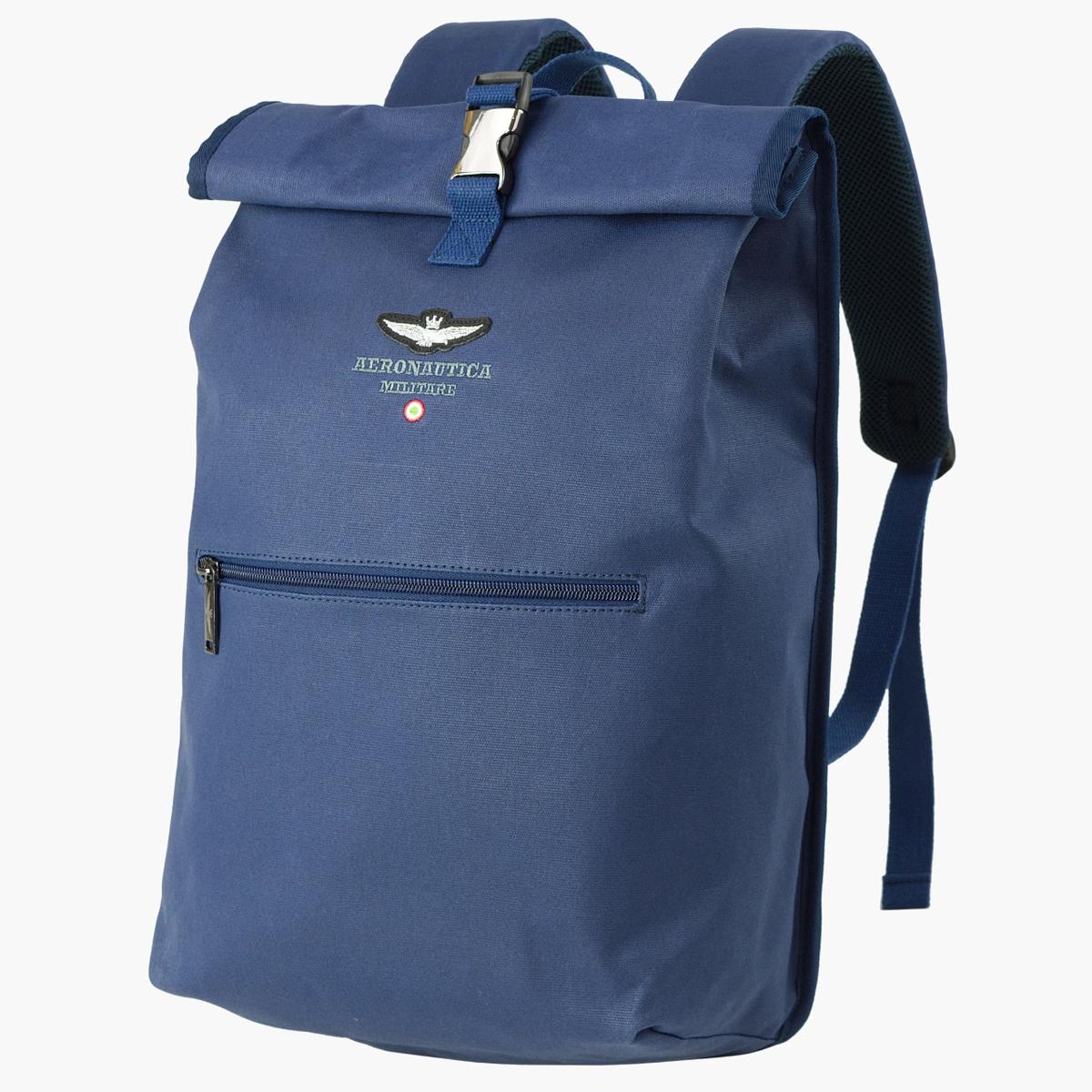 Aeronautica Militare Zaino New City Roll Top Blue - 1