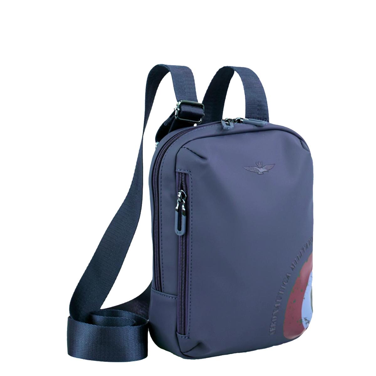 Aeronautica Militare Borsello Runway Blue - 1