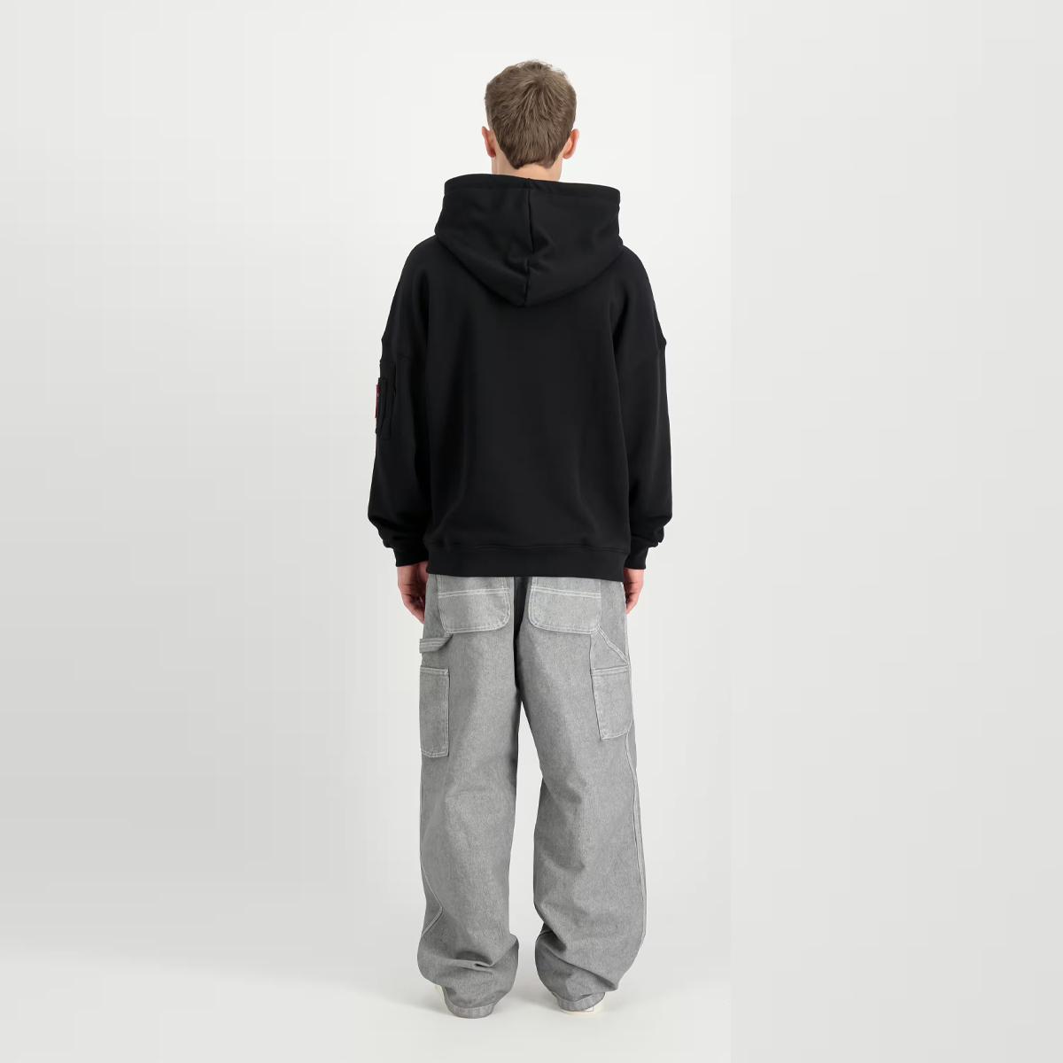 ALIN Felpa Alpha Essentials RL Black - 4