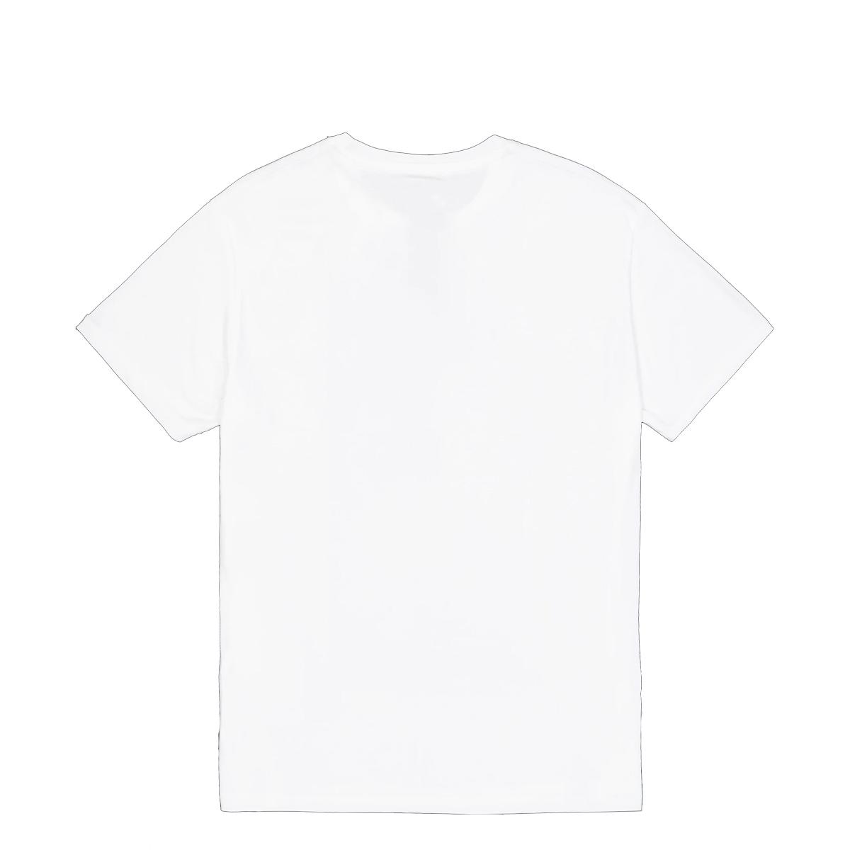 ALIN T-Shirt Basic T Small Logo White - 3