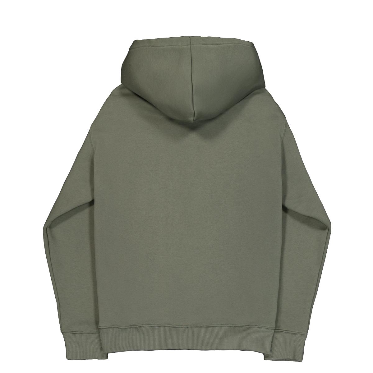 ALIN Felpa Basic Hoody Small Logo Dark Olive - 3