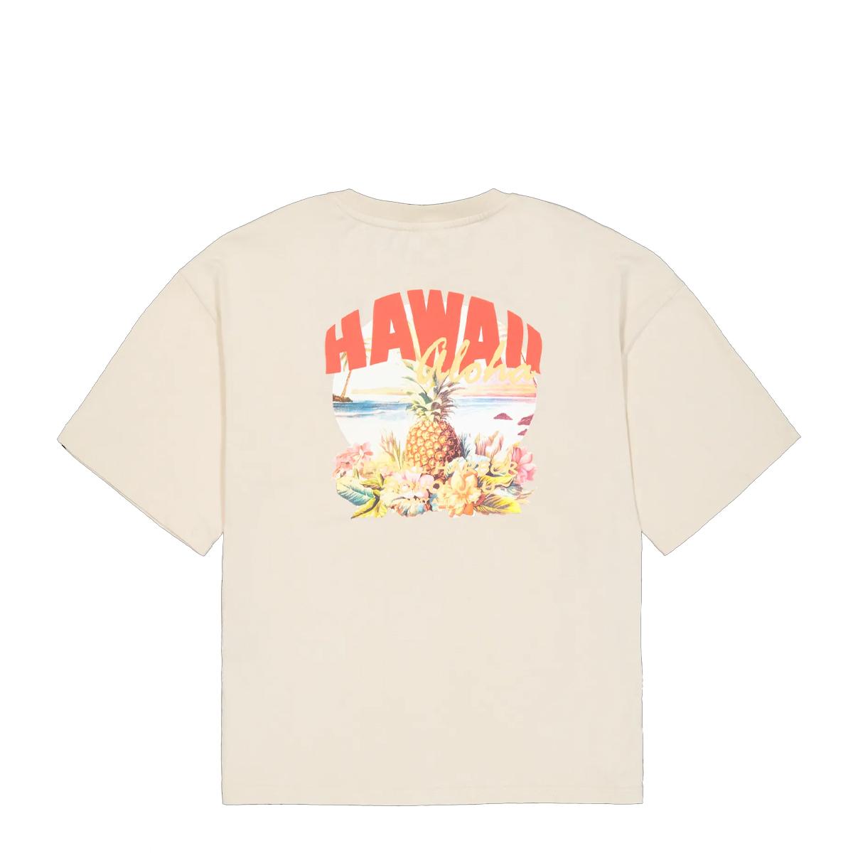 Alpha Industries T-Shirt Hawaii Aloha Back Print Vintage White - 7