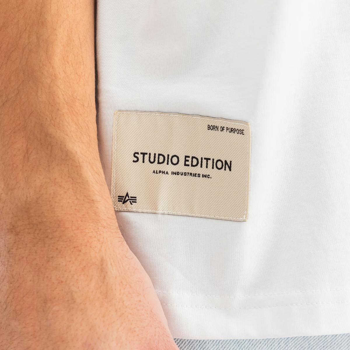 Alpha Industries T-Shirt Studio Edition White - 6