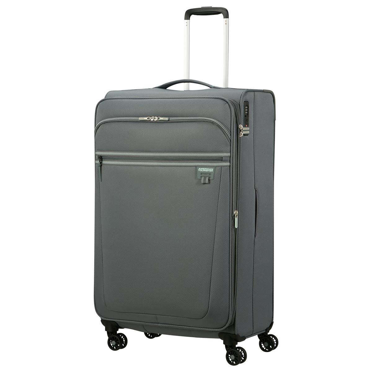 American Tourister Aerospin Spinner Exp. 80 cm Stone Basalt Large Suitcase - 5