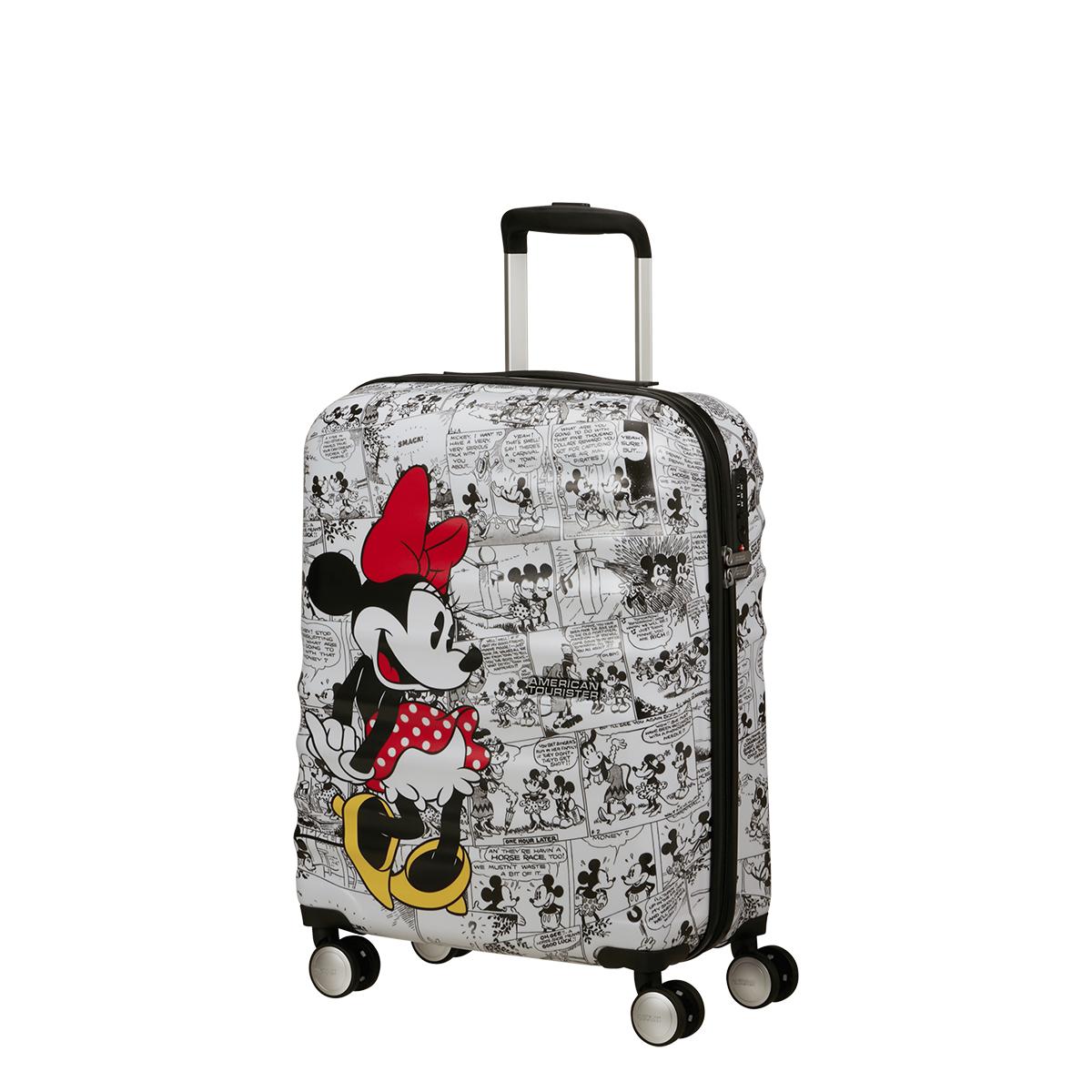 American Tourister Bagaglio a mano Trolley Cabina Wavebreaker 55 cm Minnie Comics White - 1