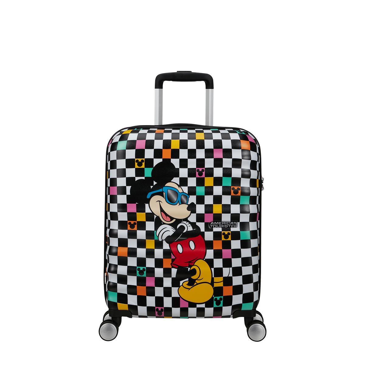 American Tourister Bagaglio a mano Trolley Cabina Wavebreaker 55 cm Mickey Check - 2