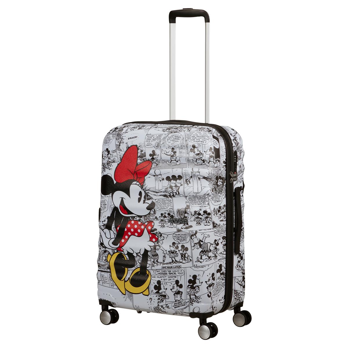American Tourister Valigia Trolley Medio Wavebreaker 67 cm Minnie Comics White - 5