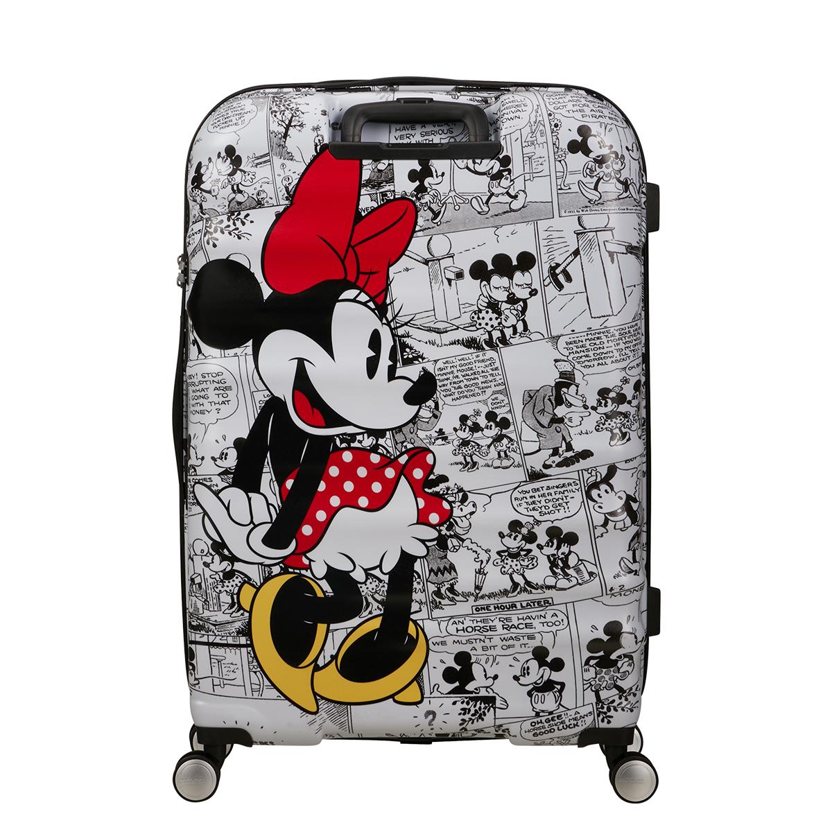 American Tourister Valigia Trolley Grande Wavebreaker 77 cm Minnie Comics White - 6
