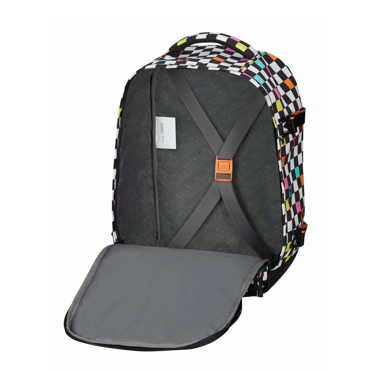American Tourister Zaino Take2Cabin Disney Casual Mickey Check - 6