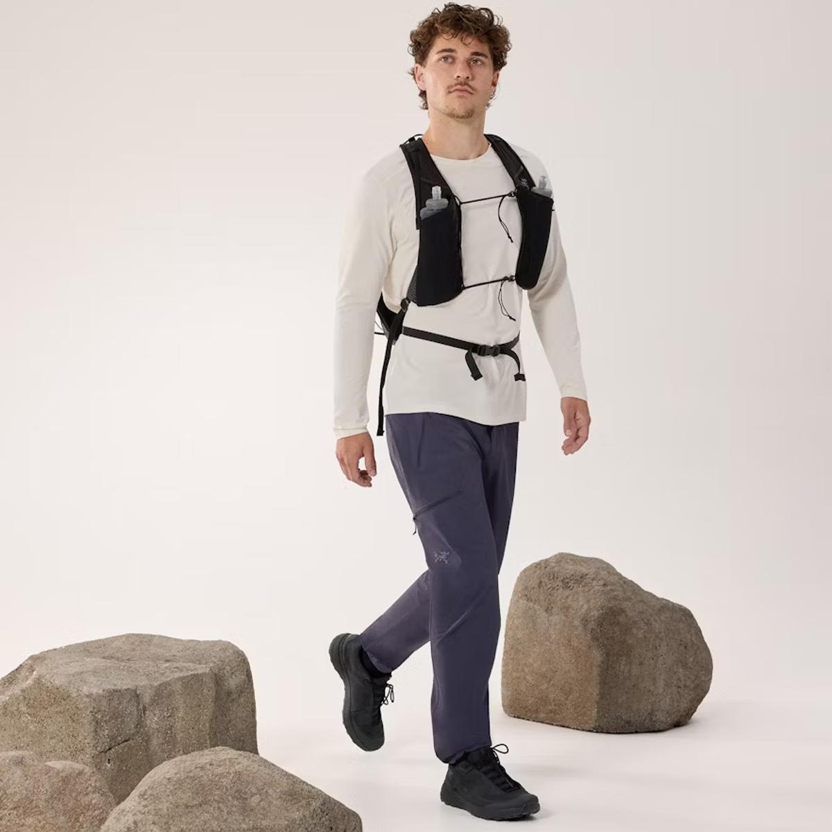 Arc'Teryx Maglia Cormac Crew Arctic Silk Heather - 5