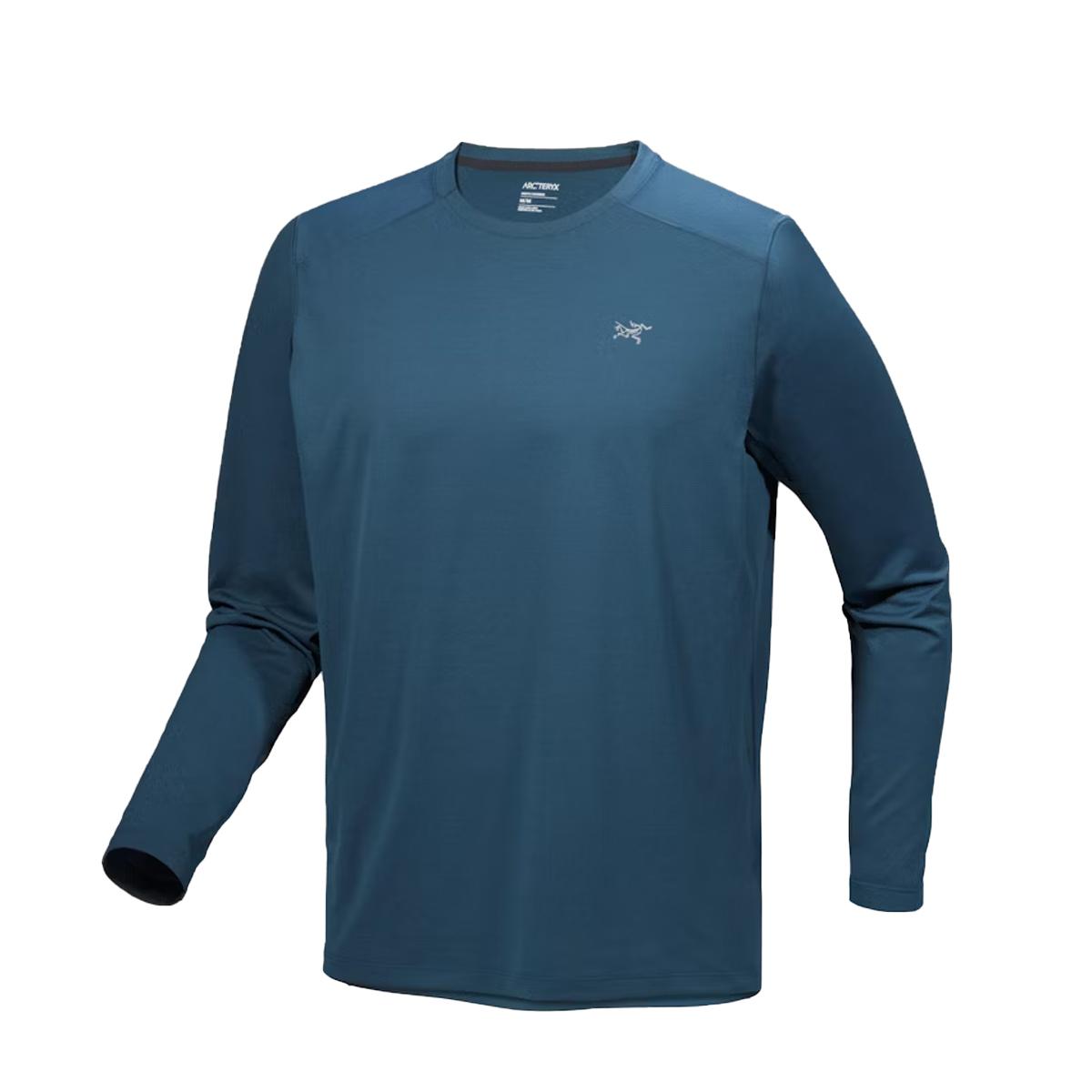 Arc'Teryx Maglia Cormac Crew Nightscape Heather - 1