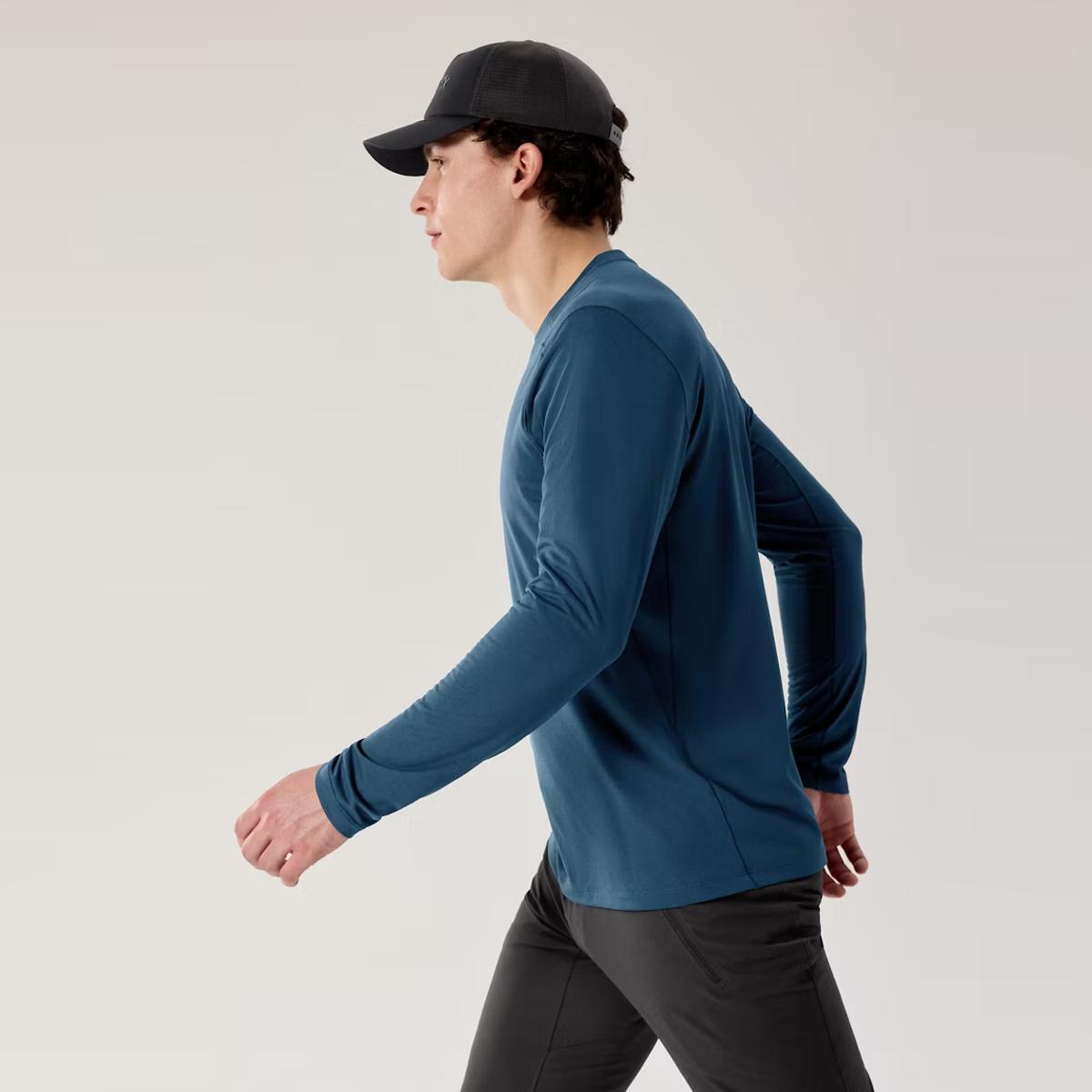 Arc'Teryx Maglia Cormac Crew Nightscape Heather - 6