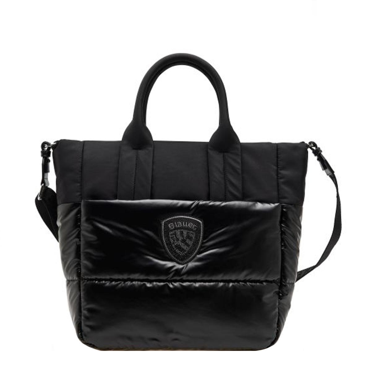 Blauer Tote Bag Quartx L Black - 1