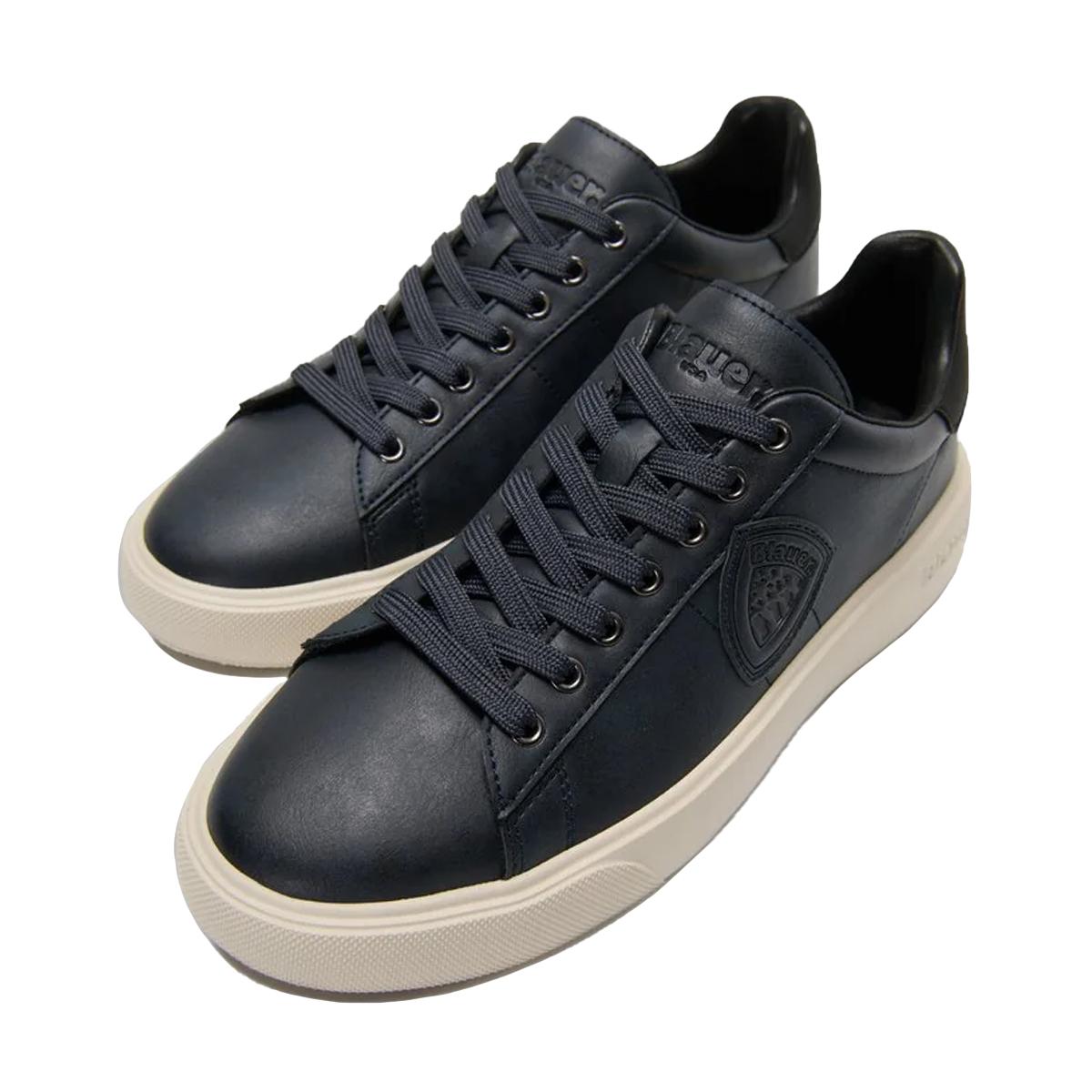 Blauer Sneakers Buck 01 Nub Navy - 5