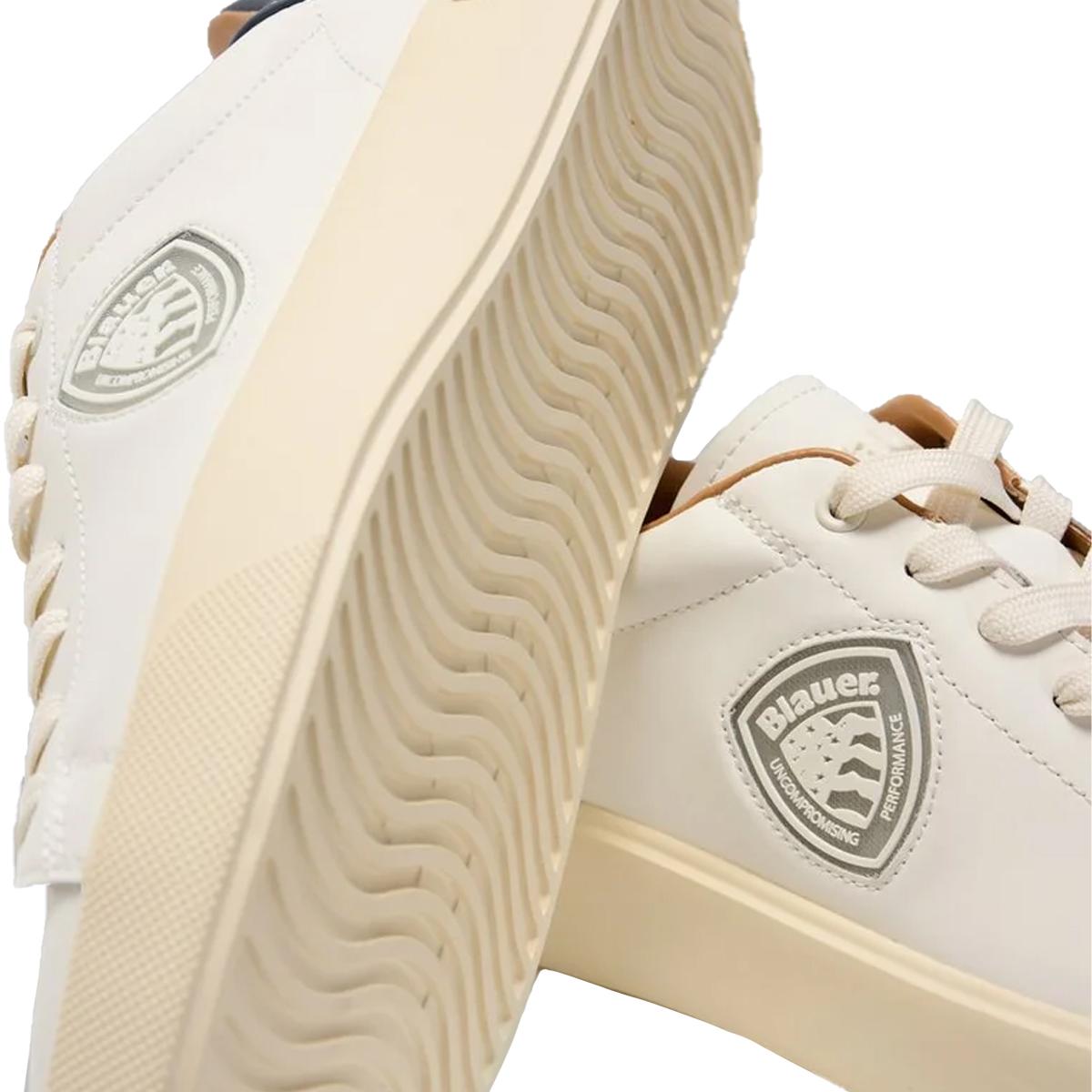 Blauer Sneakers Buck 07 Cream Navy - 4